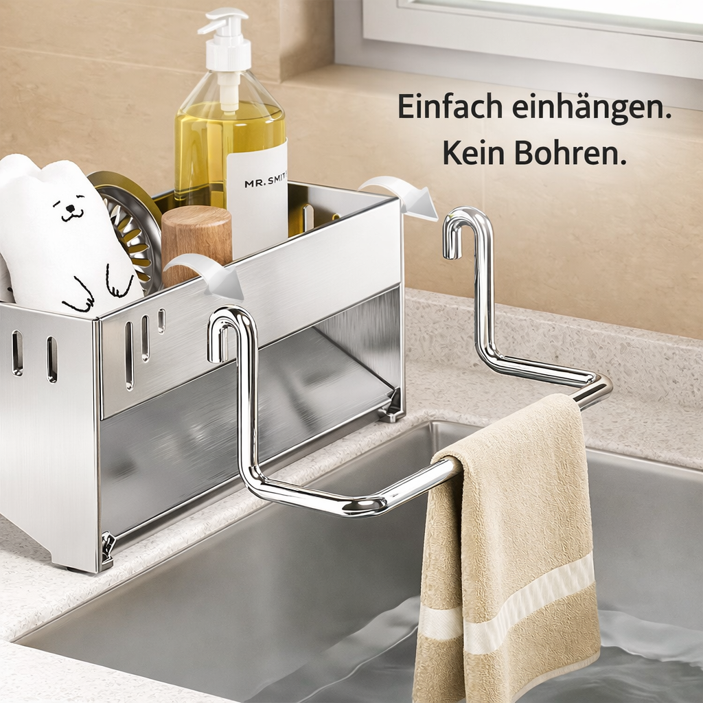 Küchenruhe Spülbecken Organizer